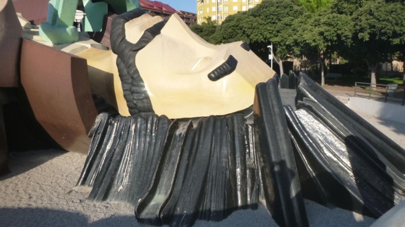 Un detall del Parc Gulliver