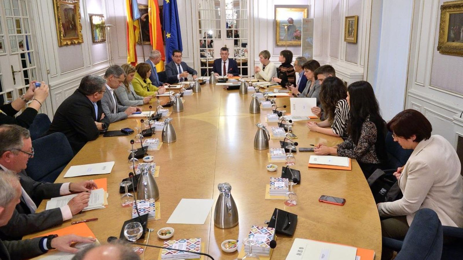 Imatge de la Junta de Síndics del passat 12 de març