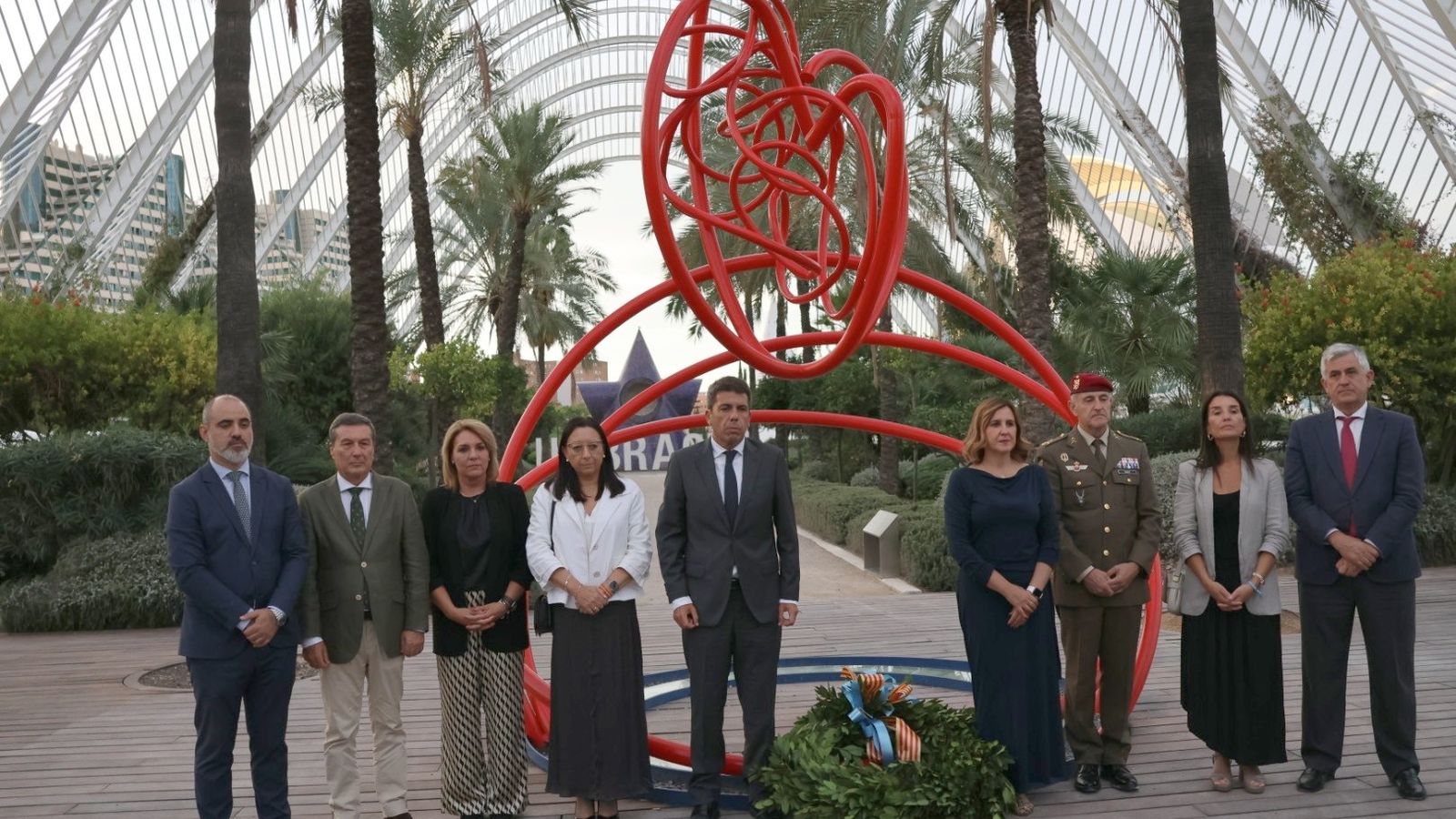 Homenatge de la Generalitat a les víctimes de la covid-19