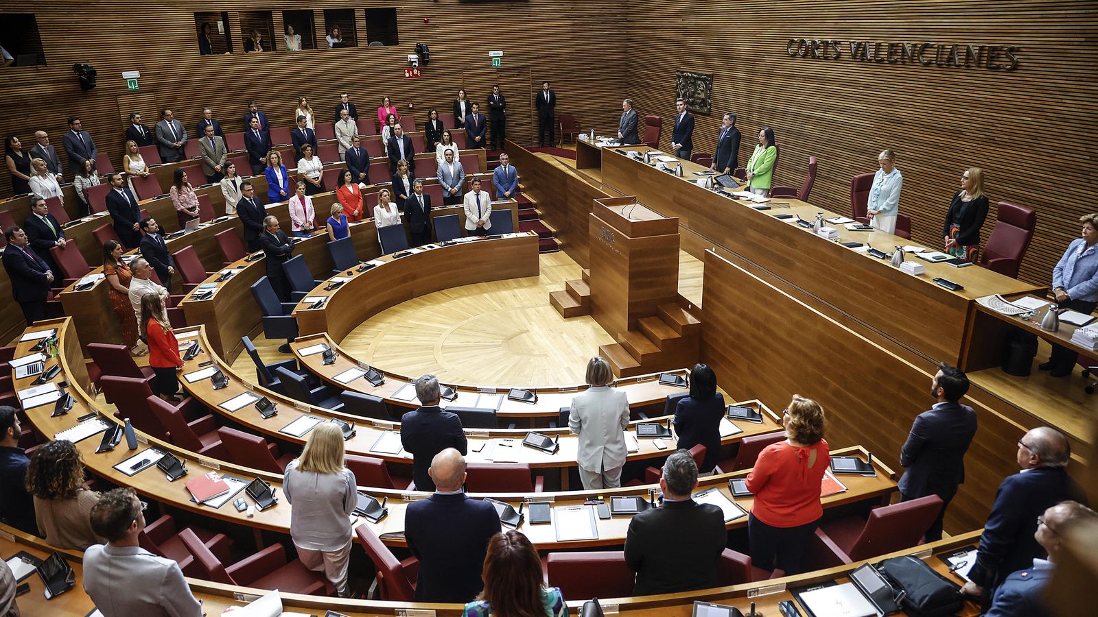 Les Corts, en  una imatge d'arxiu