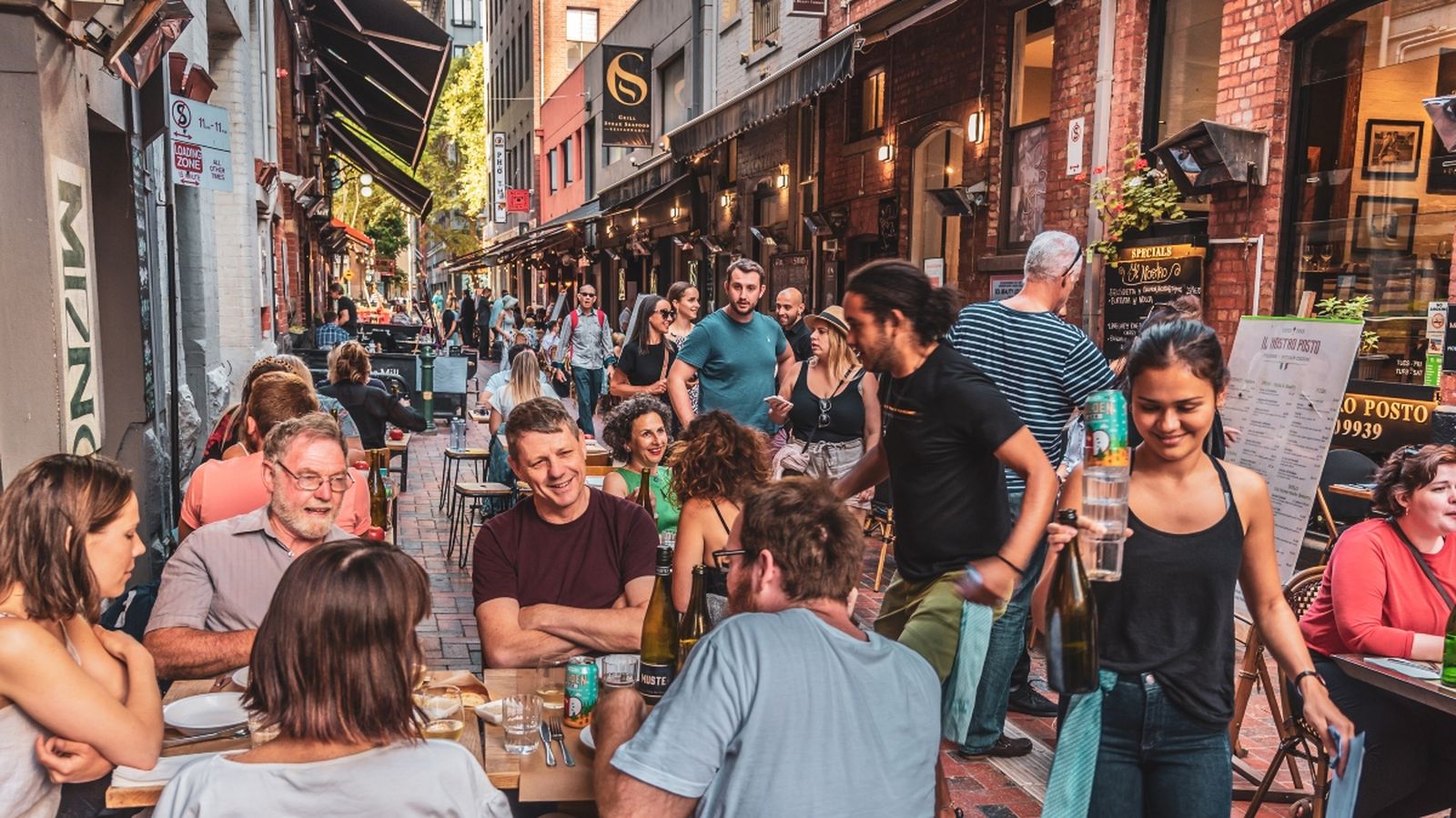 Melbourne és realment multicultural quant a la seua oferta gastronòmica