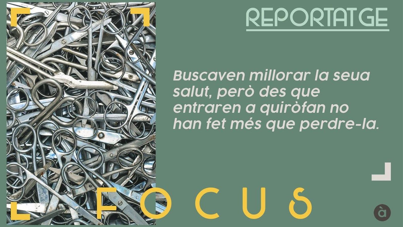 23.11.2018 | Bandes gàstriques: vides en un nus | El reportatge