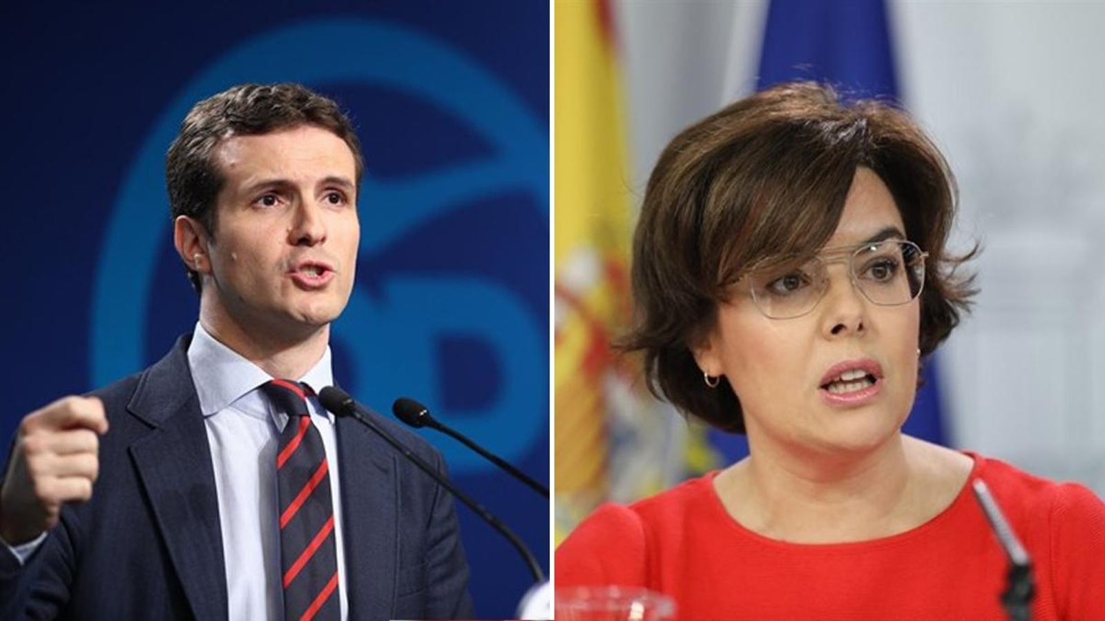 Els dos candidats a presidir el PP