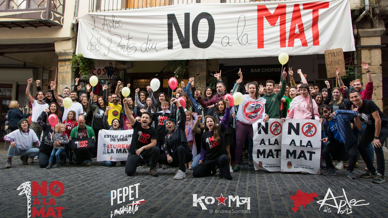 Foto final del videoclip "No a la MAT" de Pepet i Marieta