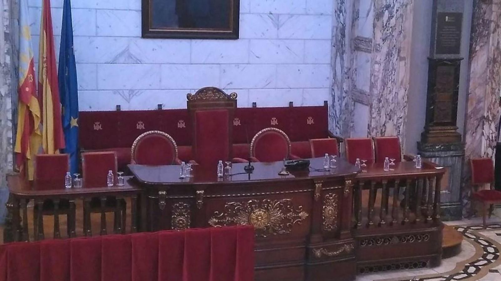 Interior hemicicle Ajuntament de València