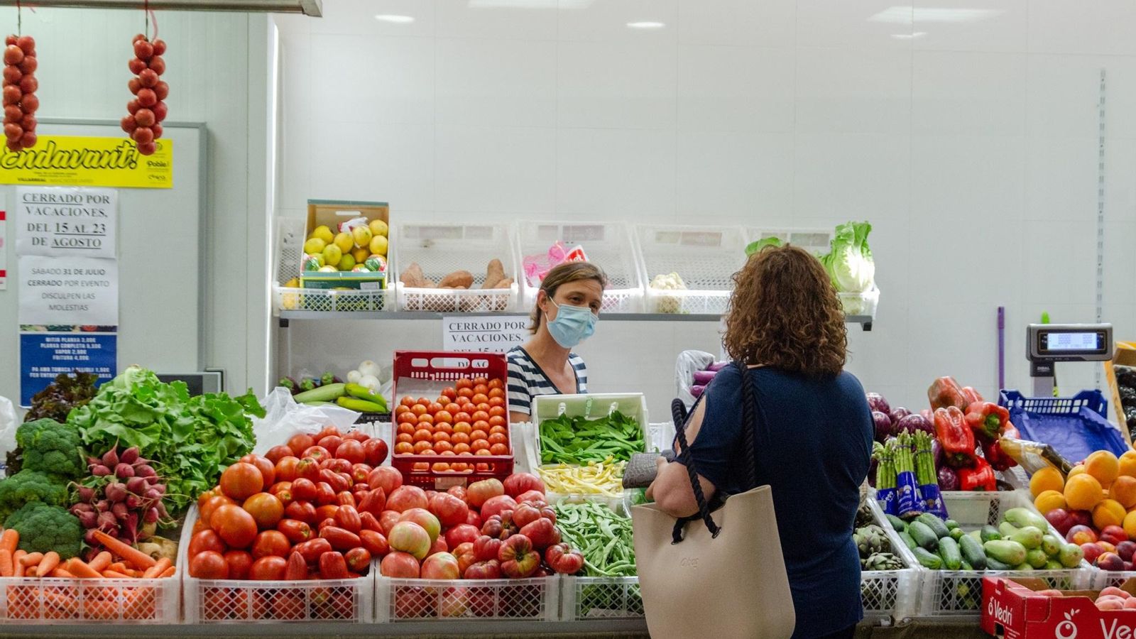 El Mercat Central de Vila-real en una imatge d'arxiu