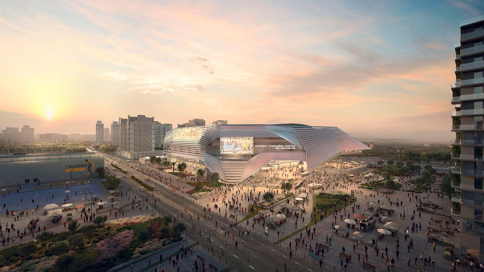 El Casal España Arena durà el nom de València