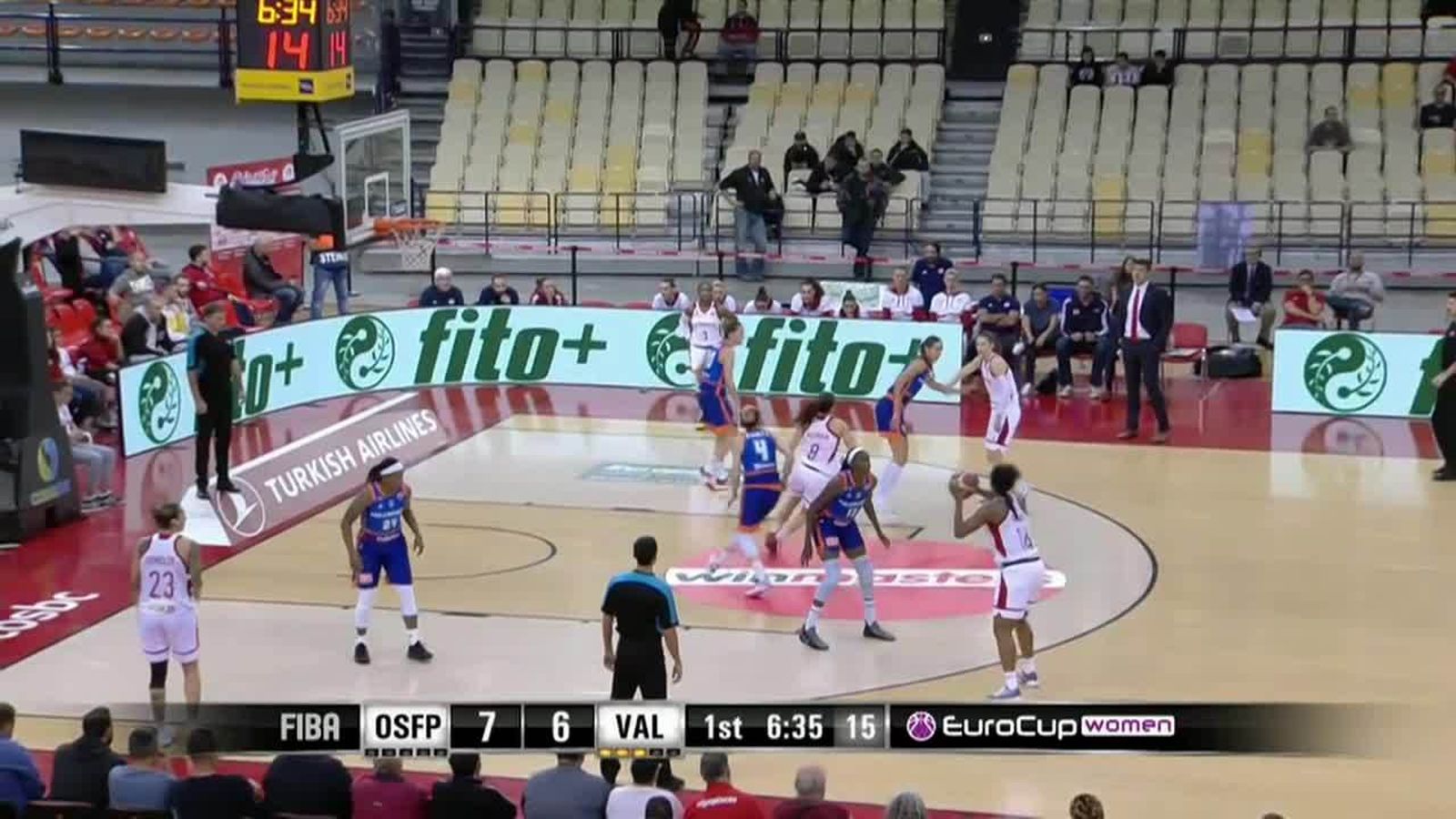 27.11.2019 | Eurocup Women | Olympiacos - València Basket