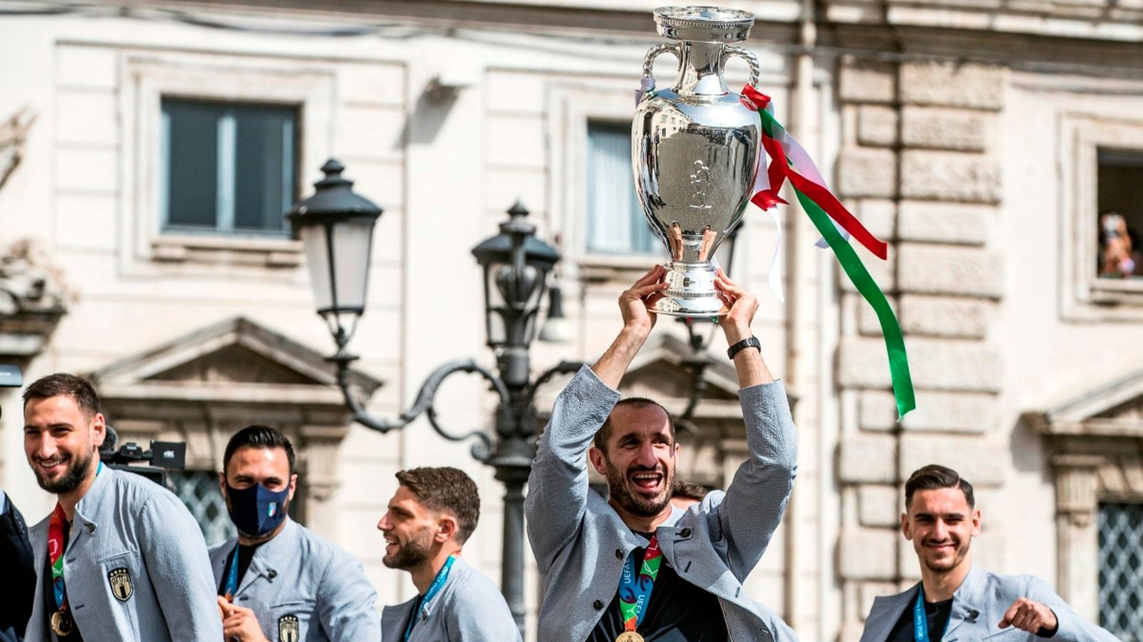 Itàlia celebra l'Eurocopa