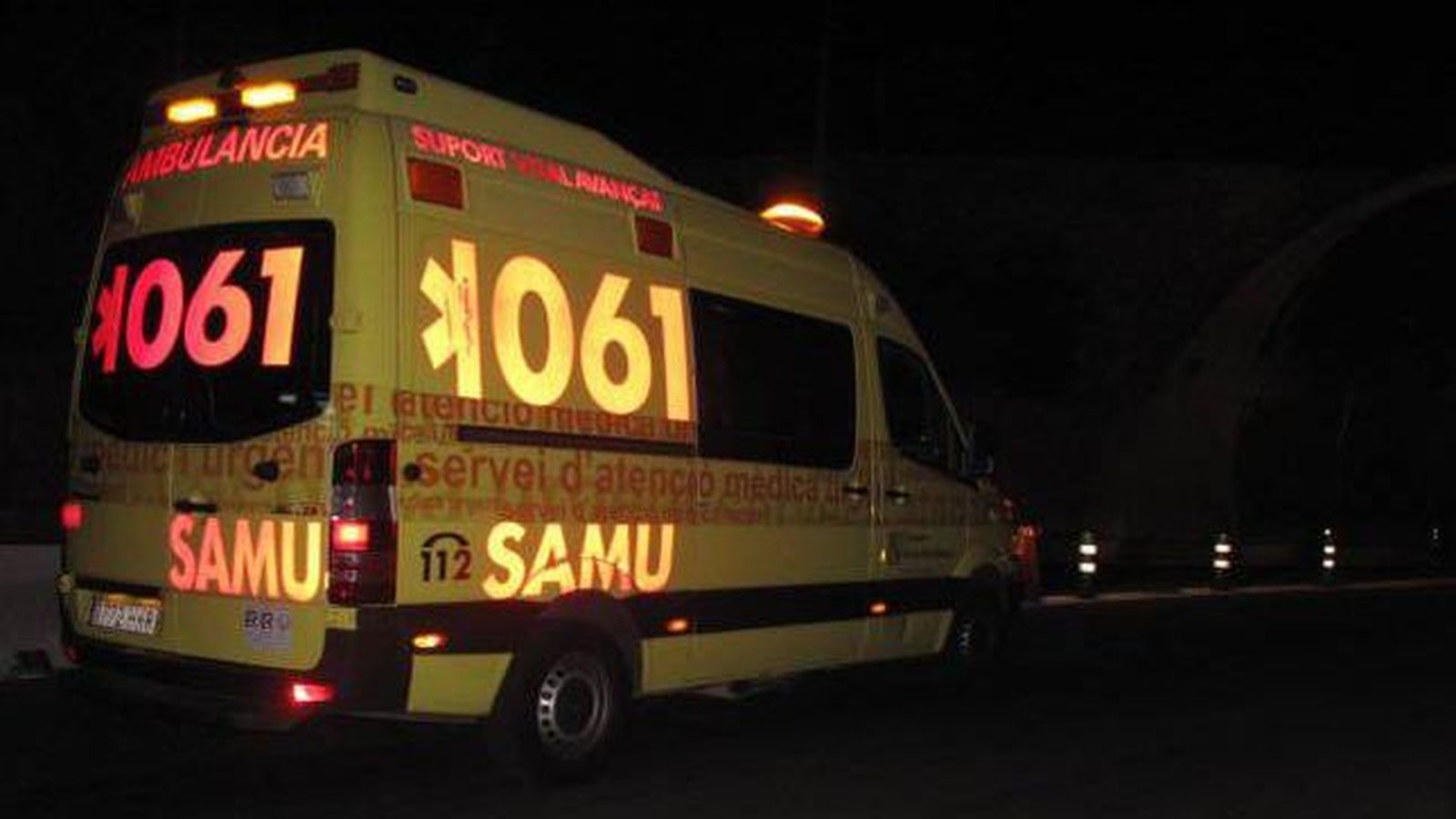 Un vehicle del SAMU es va traslladar fins al lloc del succés, però l'equip sanitari no va poder fer res per salvar la vida del jove