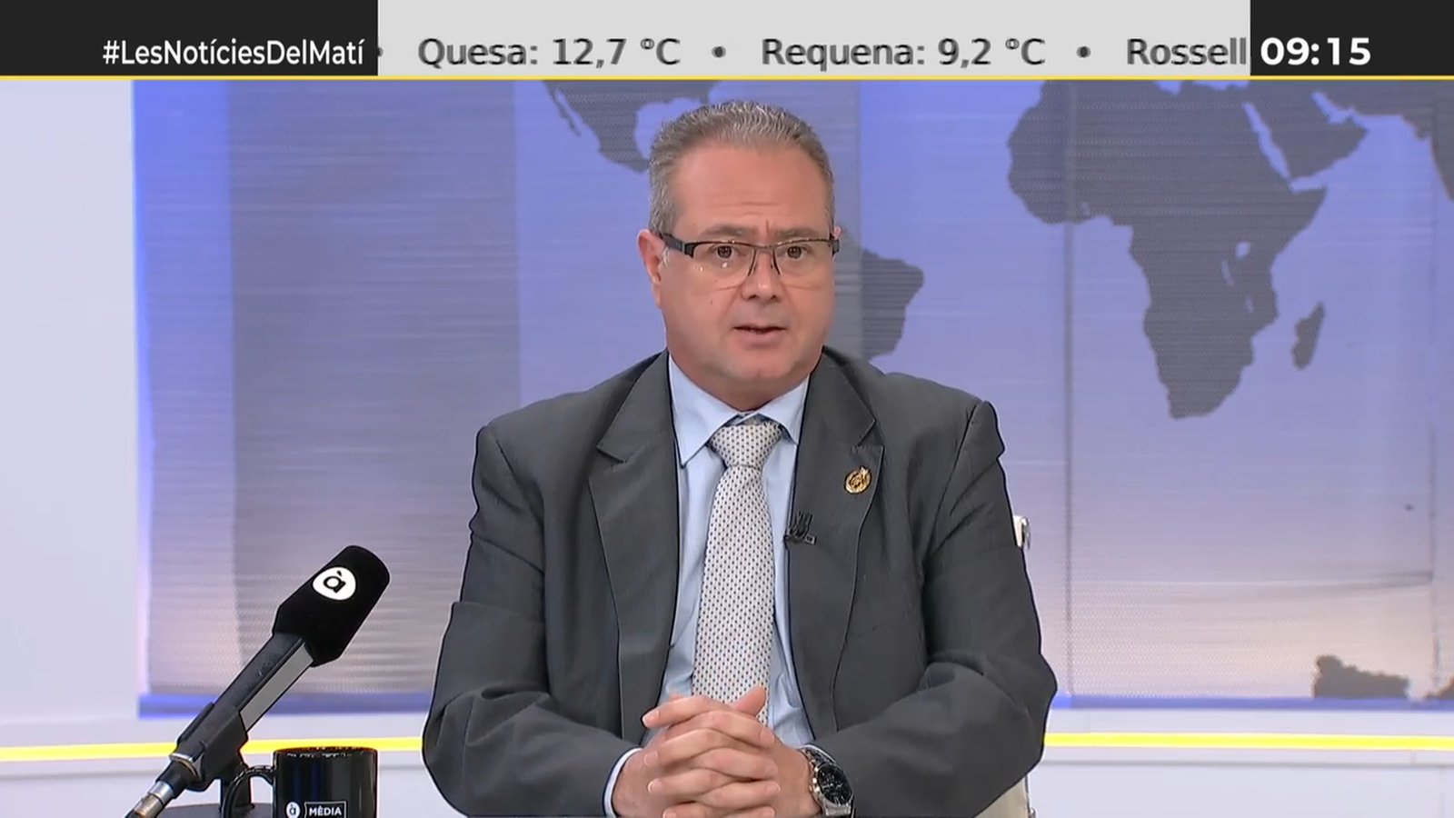 Guillermo Serrano, el president de la Interagrupació de Falles de València
