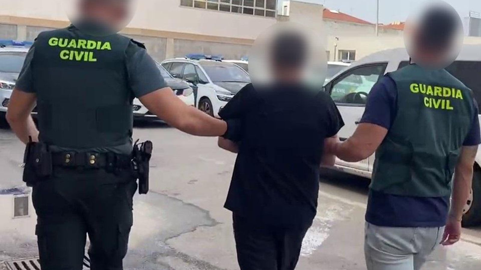 Una de les detencions en el marc de l'operació Emisaria