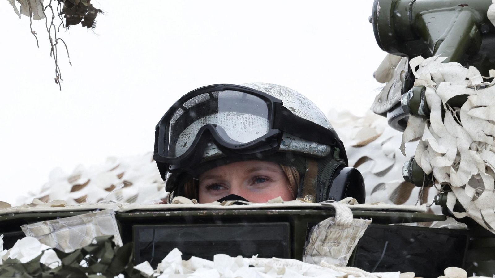 Imatge d'uns exercicis militars de l'OTAN amb tropes de Suècia i Finlàndia a Noruega el passat mes de març