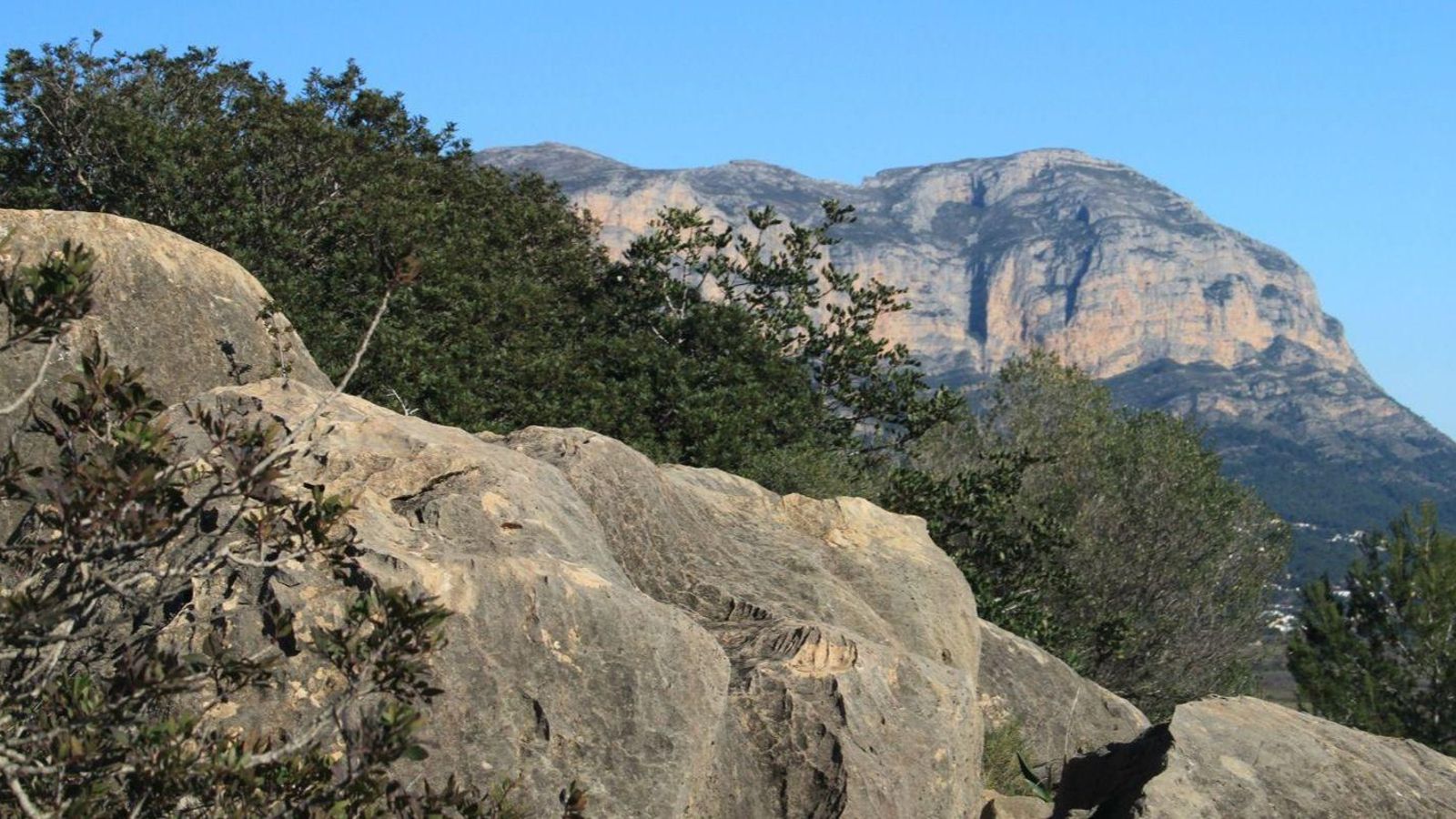 El Montgó vist des de Jesús Pobre