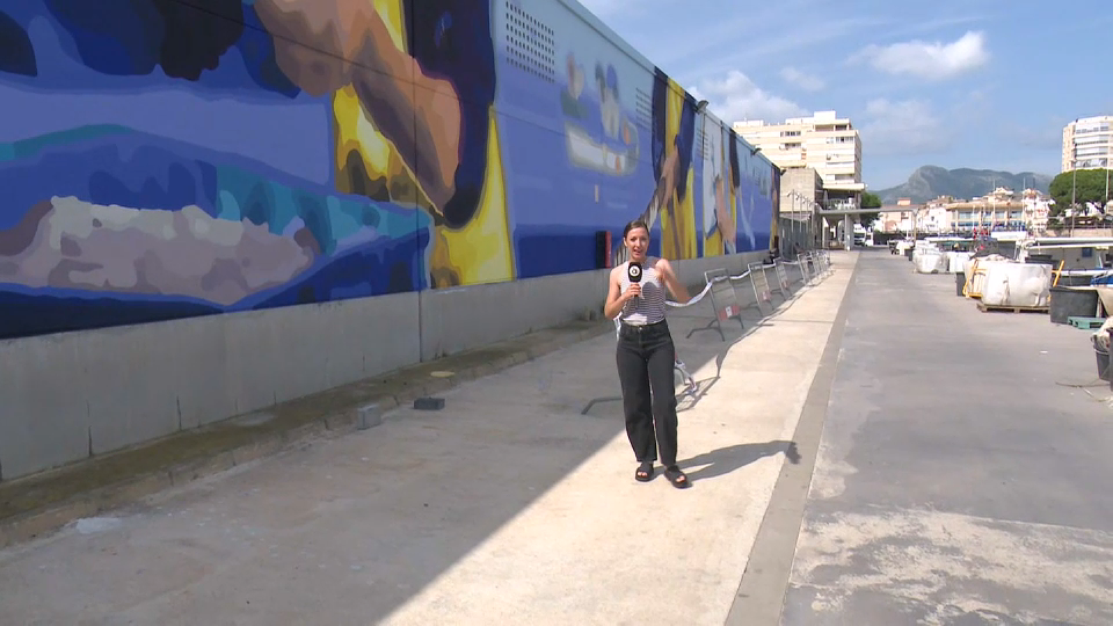 Mural via verda