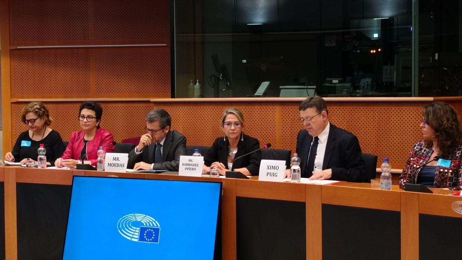 Ximo Puig al Parlament Europeu