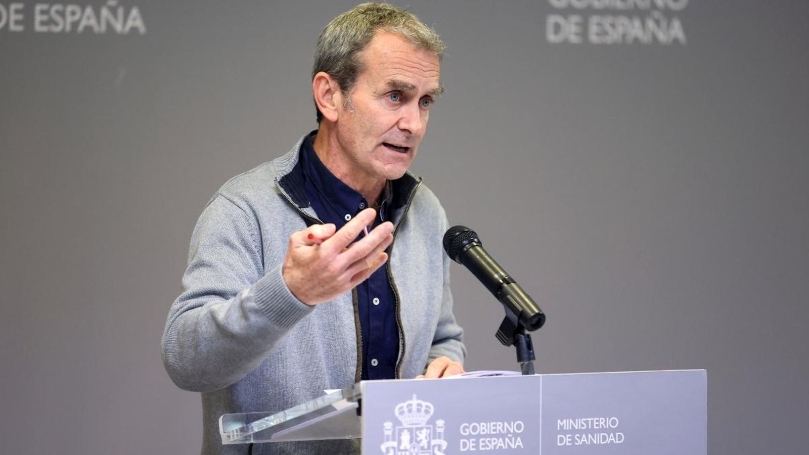 El director del Centre de Coordinació d'Alertes i Emergències, Fernando Simón, aquest dilluns