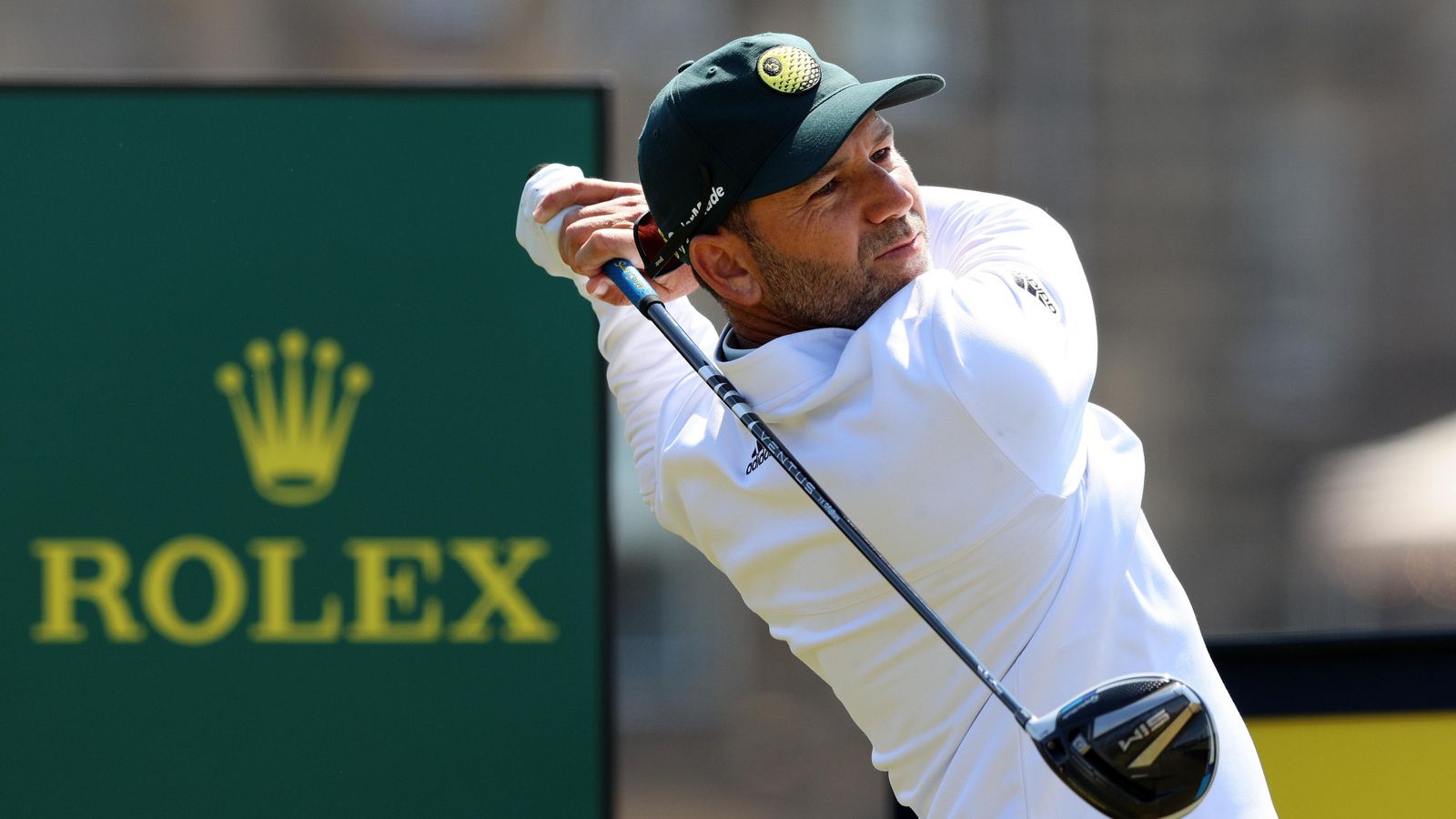 El golfista Sergio García