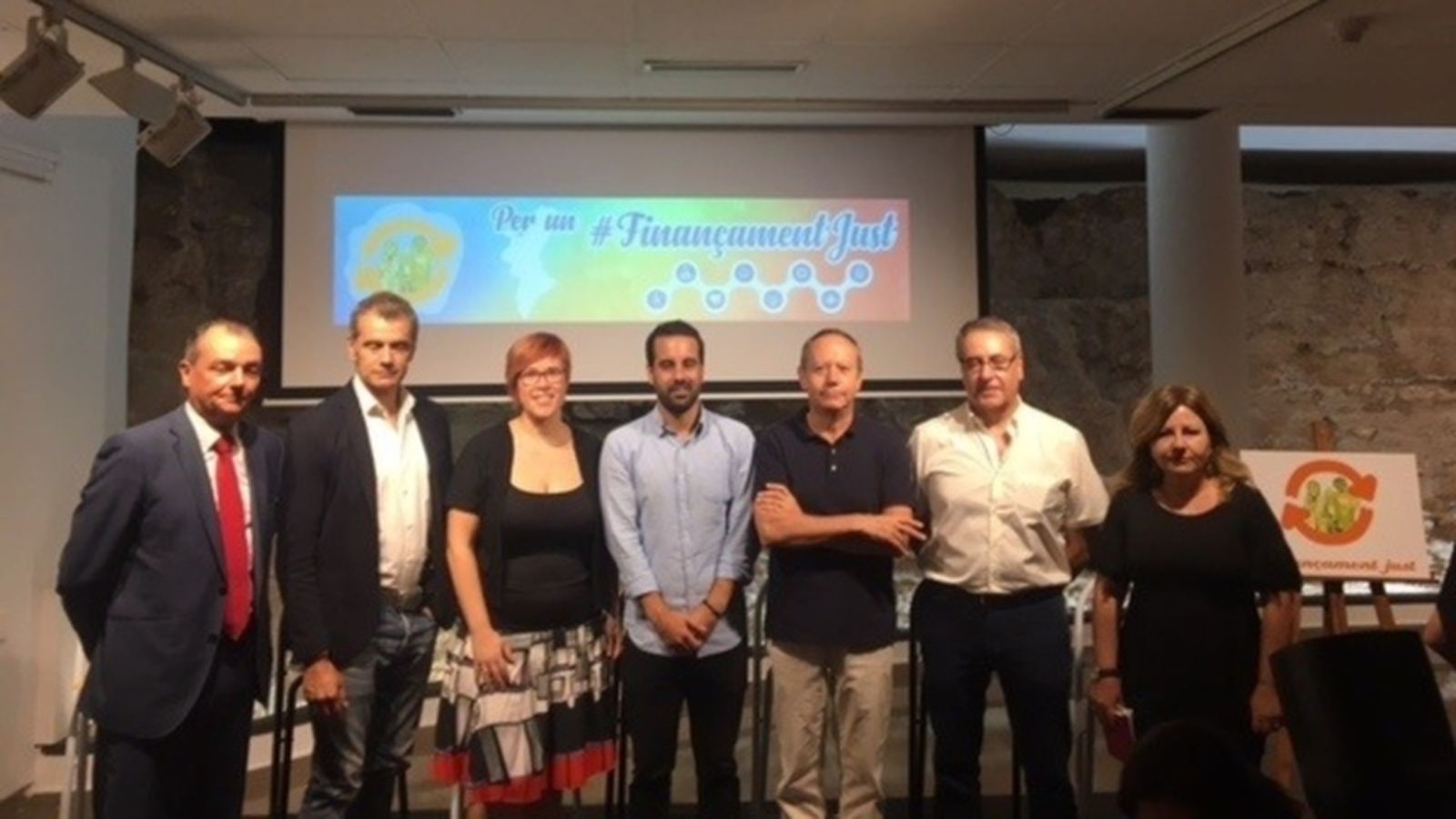 Reunió de la comissió valenciana Per un Finançament Just