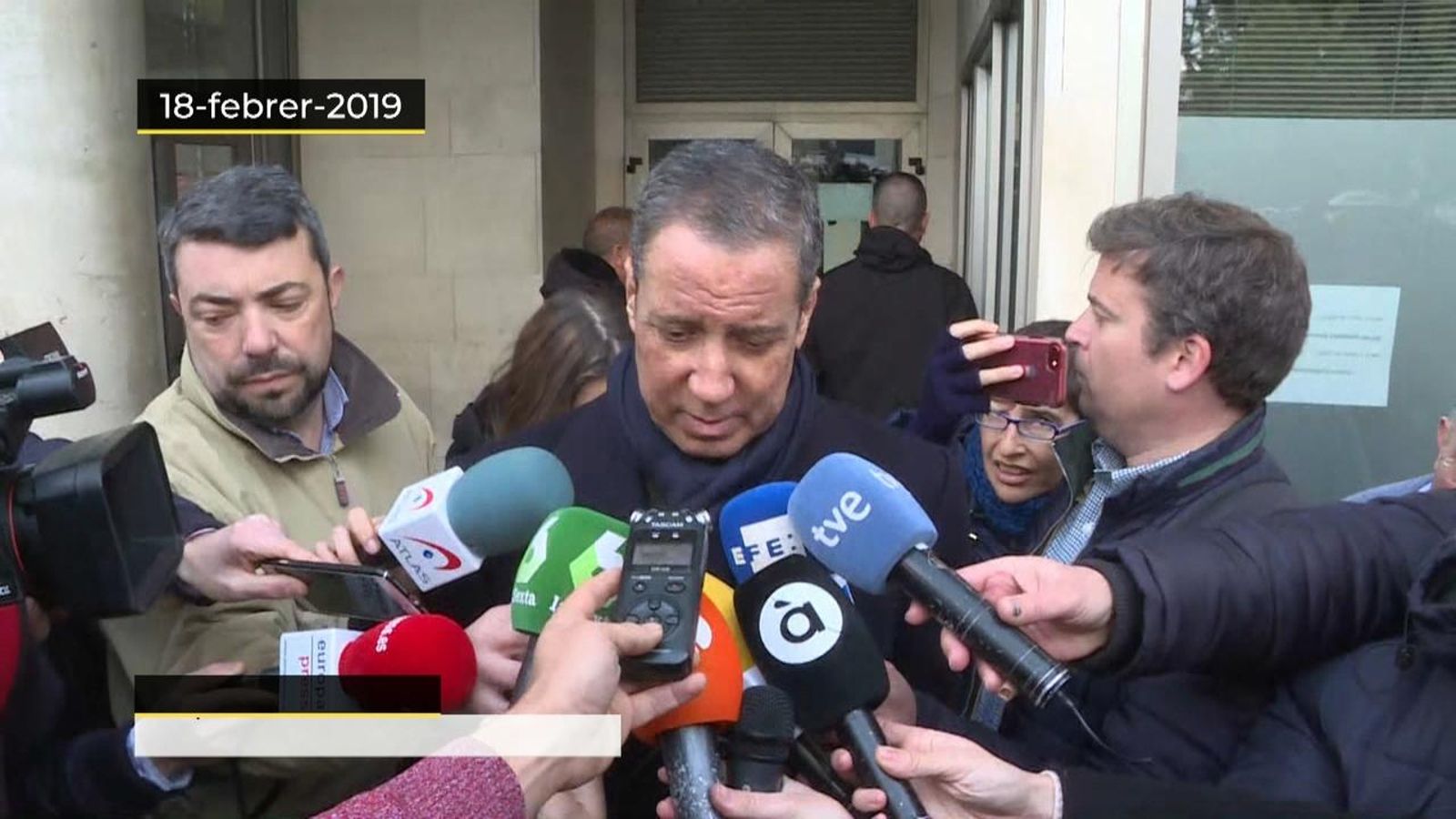 Tres anys de la detenció de Zaplana pel cas Erial
