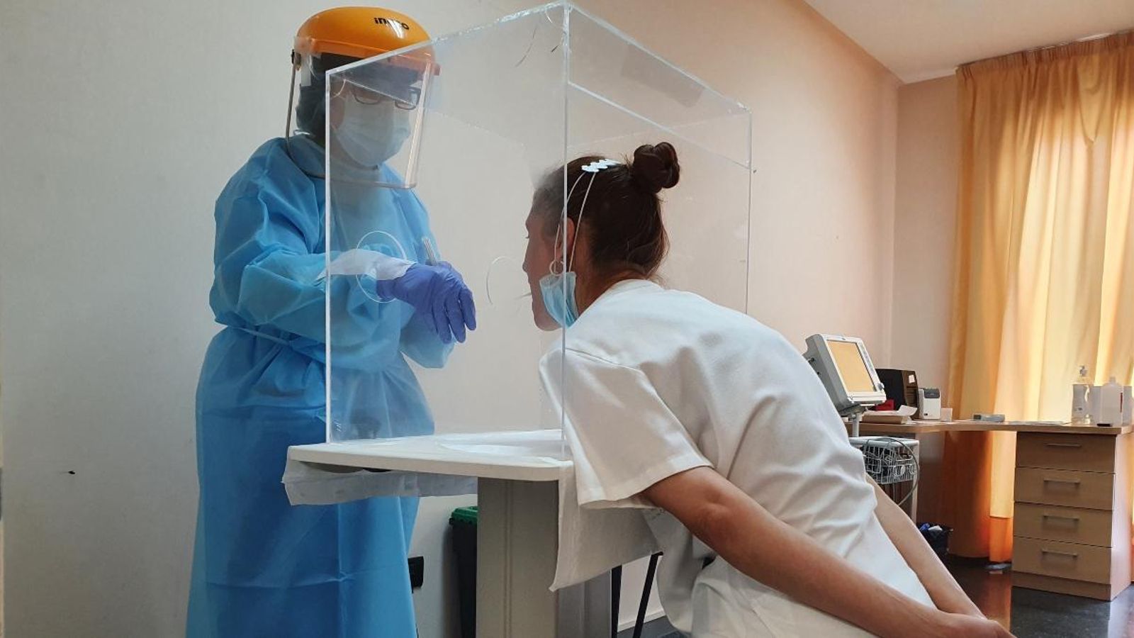 Imatge d'arxiu d'una prova PCR