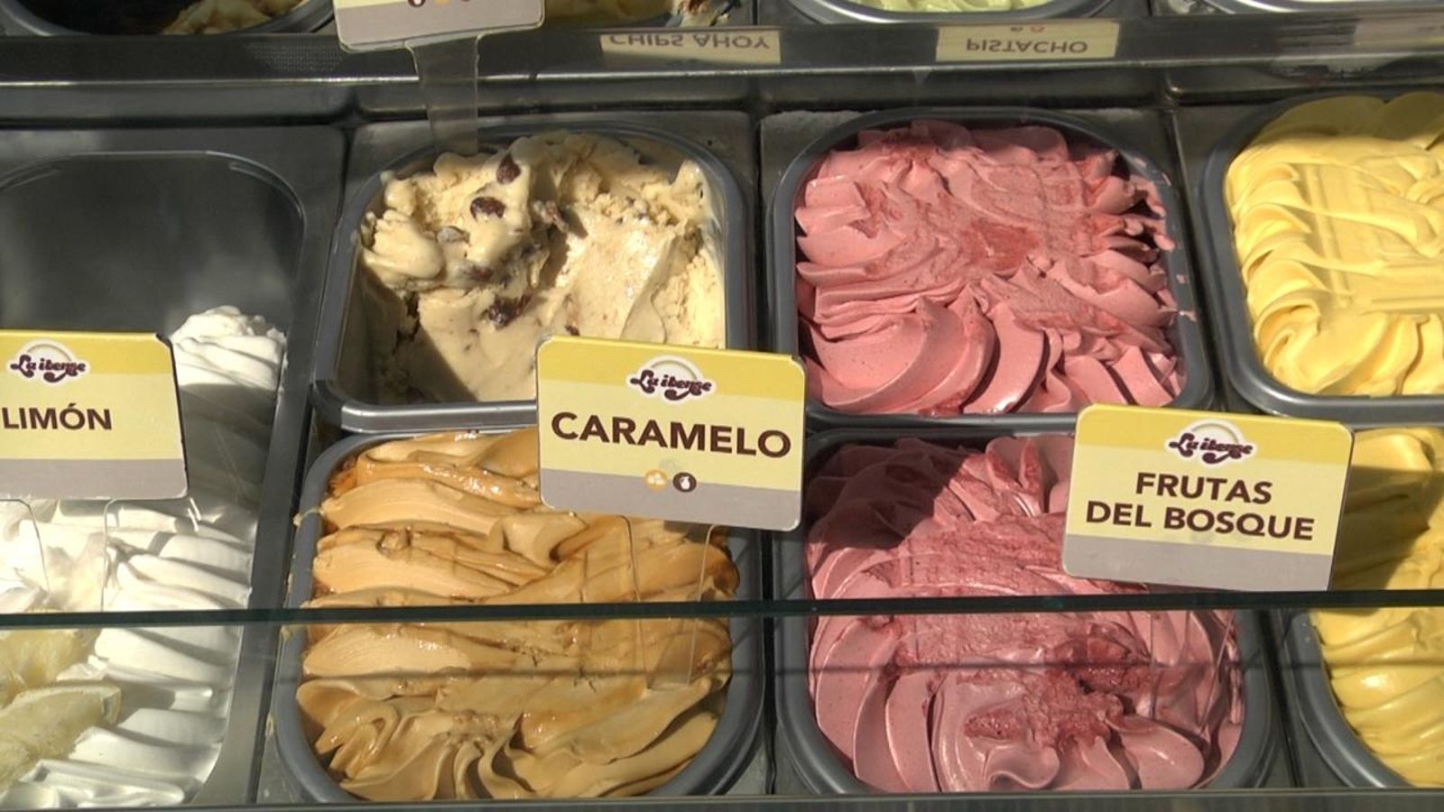 Aparador amb gelats