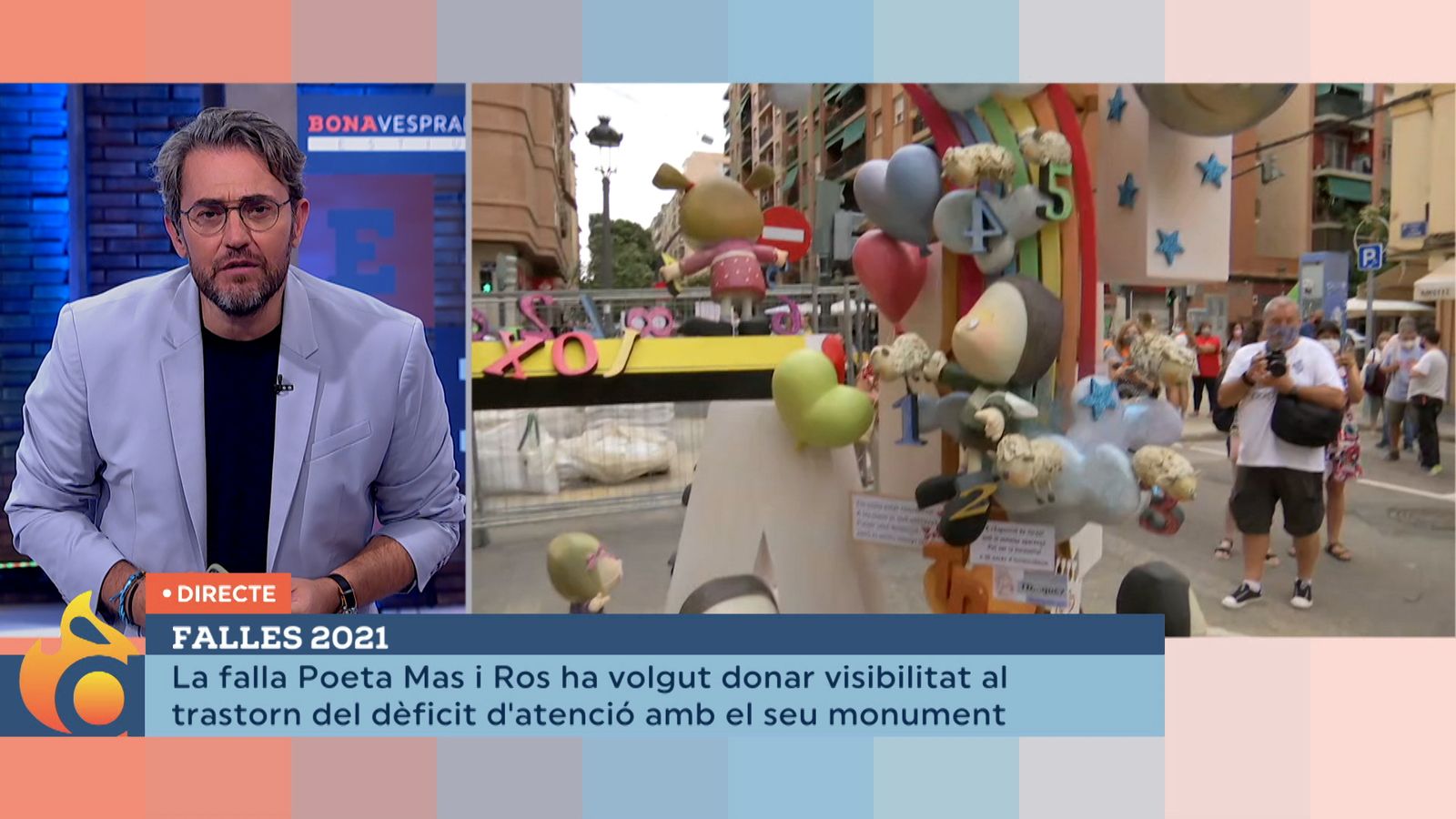 01.09.2021 |  La falla Poeta Mas i Rosa dona visibilitat al ‘TDA+H’