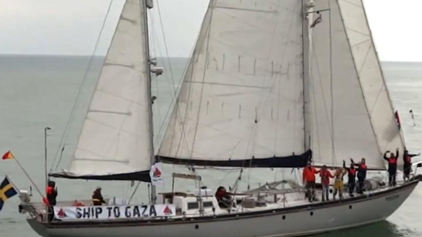 El vaixell Freedom, camí de Gaza
