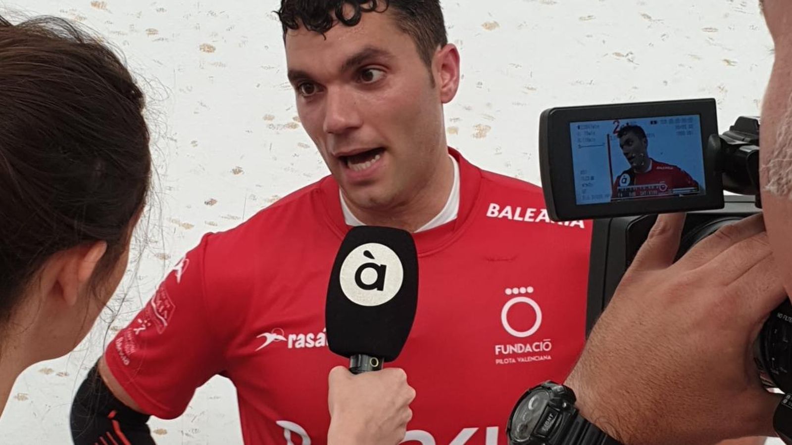 Julio Marrahí finalista de l'individual de raspall