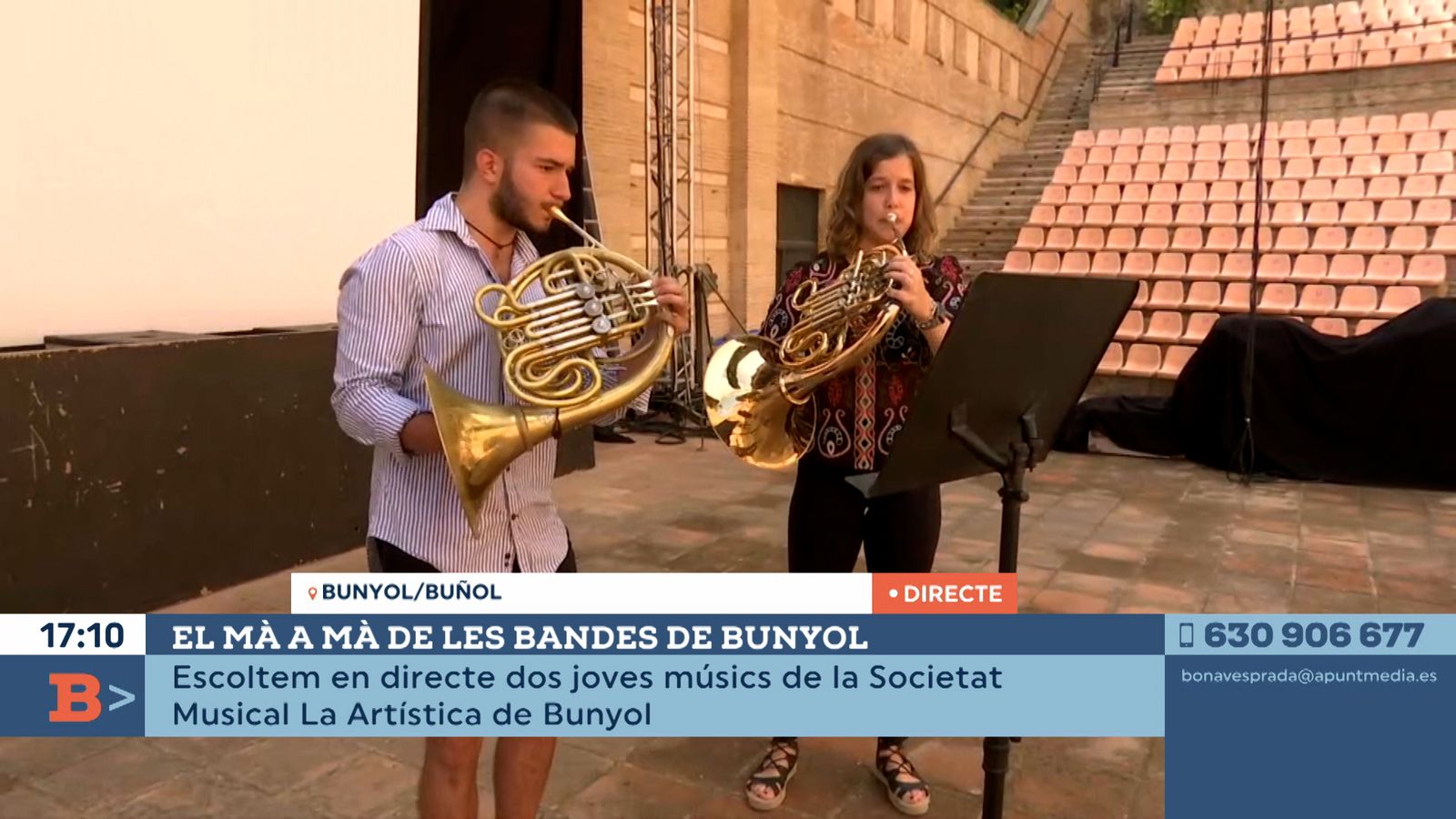25.08.2021 | El mà a mà de les bandes de Bunyol
