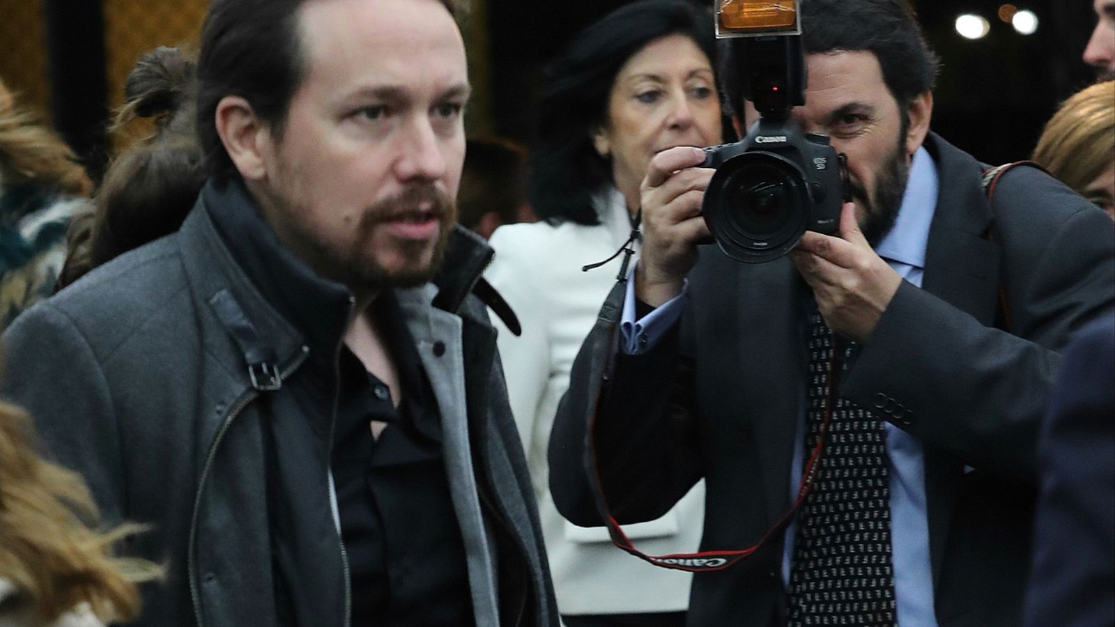 Pablo Iglesias, ha considerat "insuficients" les mesures anunciades pel govern espanyol