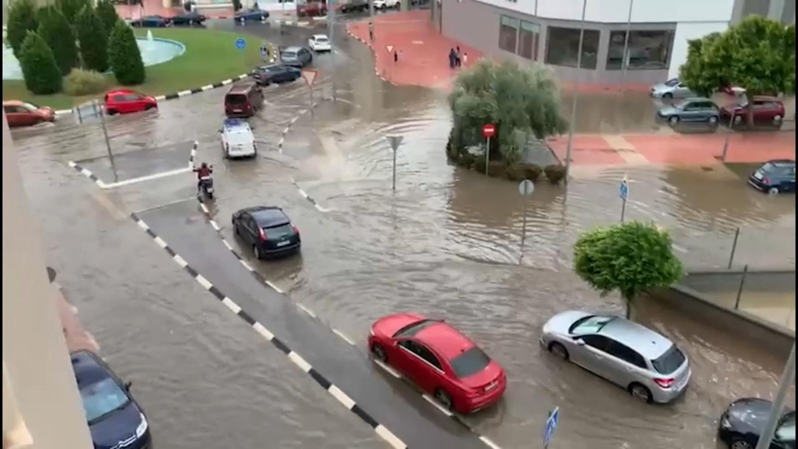 Les pluges han descarregat en força a diferents comarques de la Comunitat Valenciana