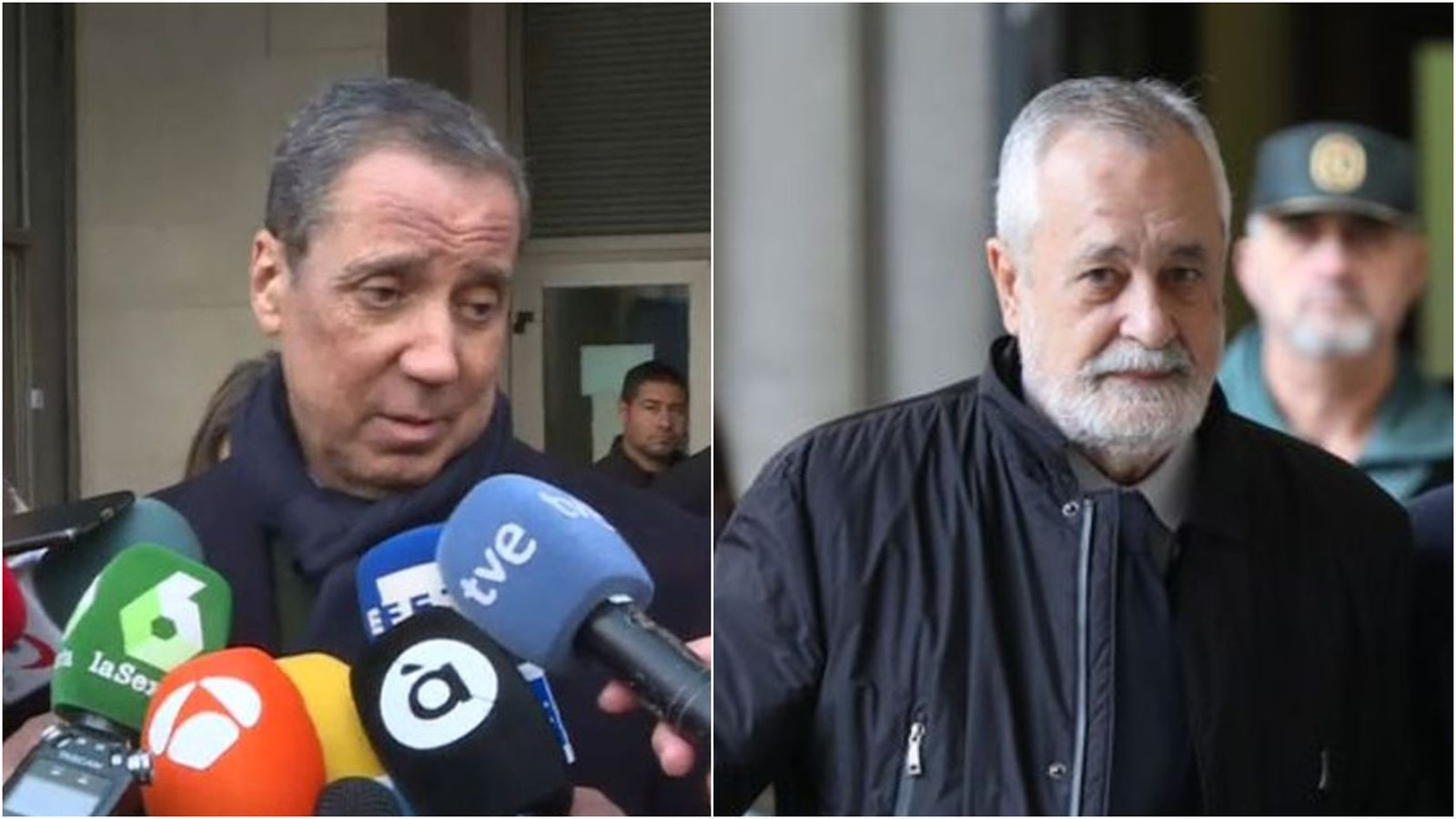 D'esquerra a dreta, l'expresident de la Generalitat Eduardo Zaplana i l'expresident d'Andalusia José Antonio Griñán