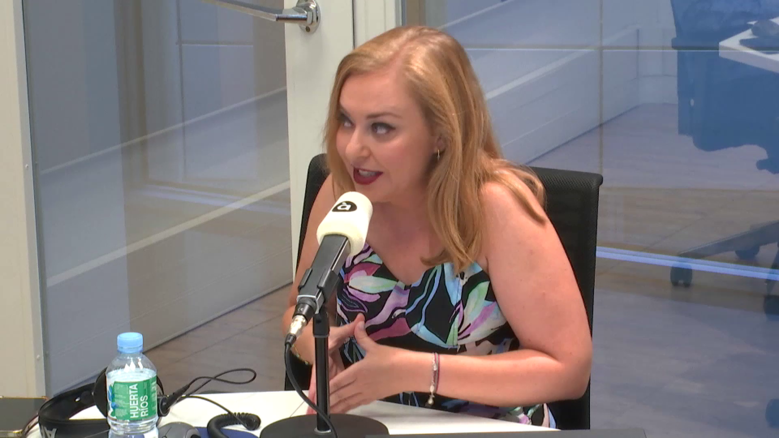 Natàlia Enguix durant l'entrevista a LNM