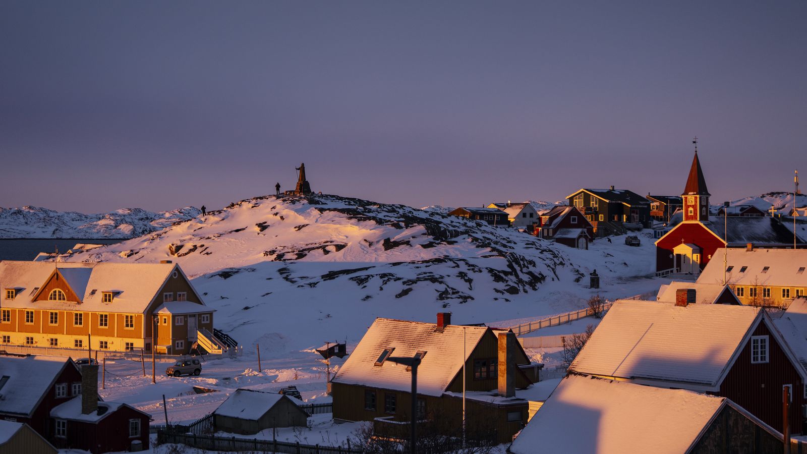 Groenlàndia, en una imatge general