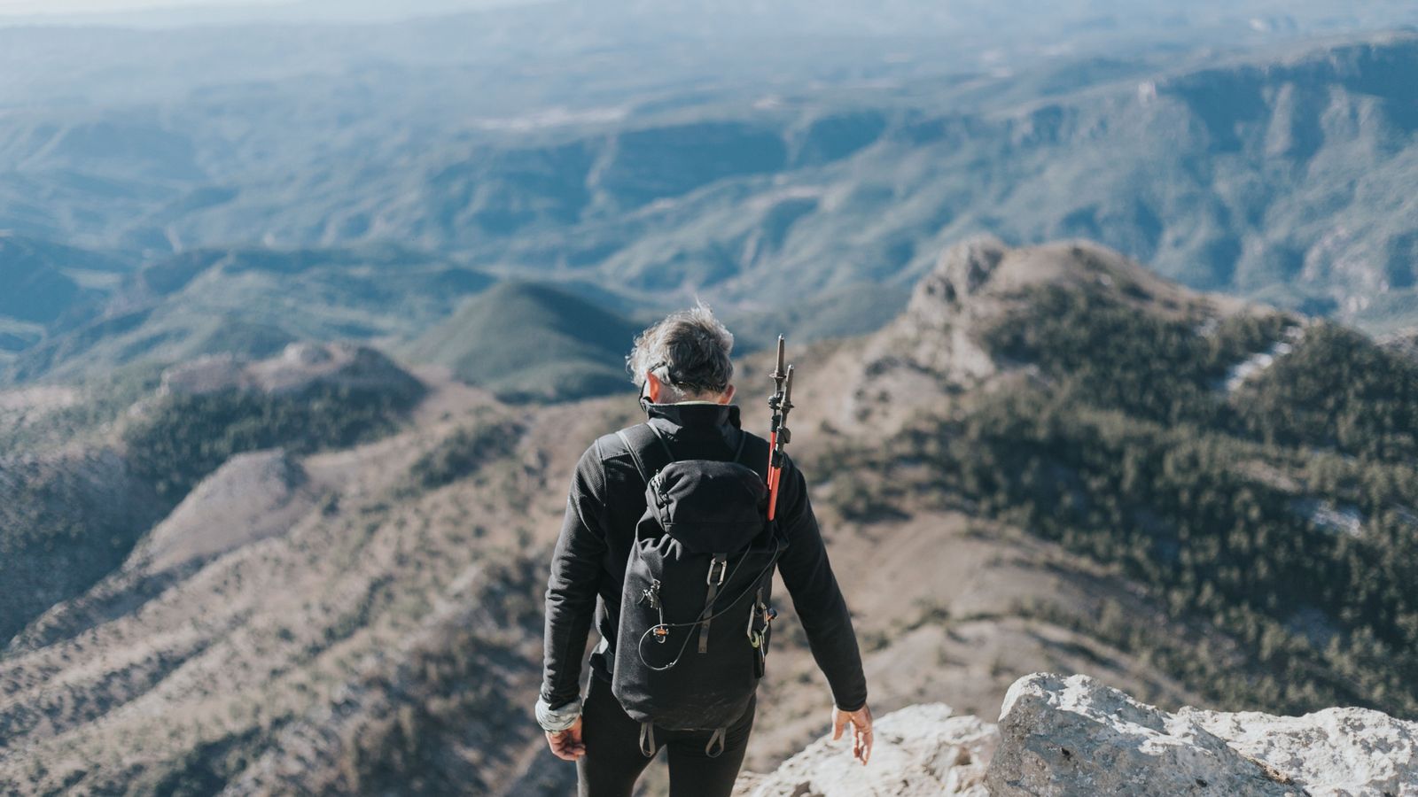 Un muntanyenc al Parc Natural de Penyagolosa (Alcalatén)