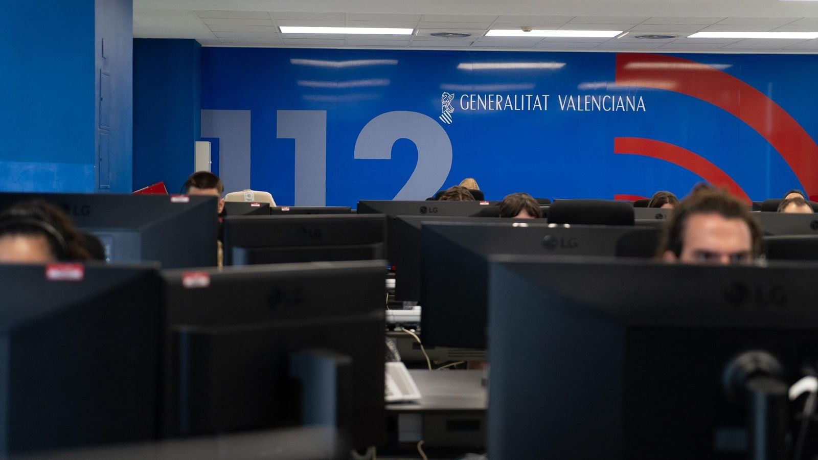 La centraleta de l'112 en una imatge d'arxiu