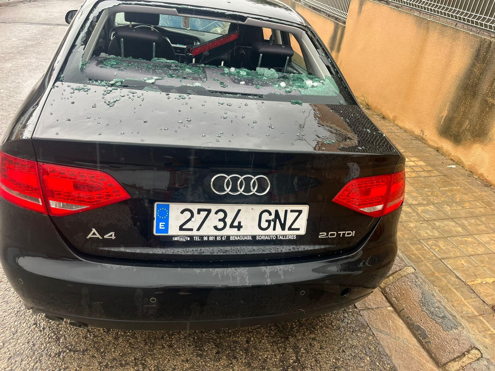 Conseqüències de les tempestes a Benaguasil