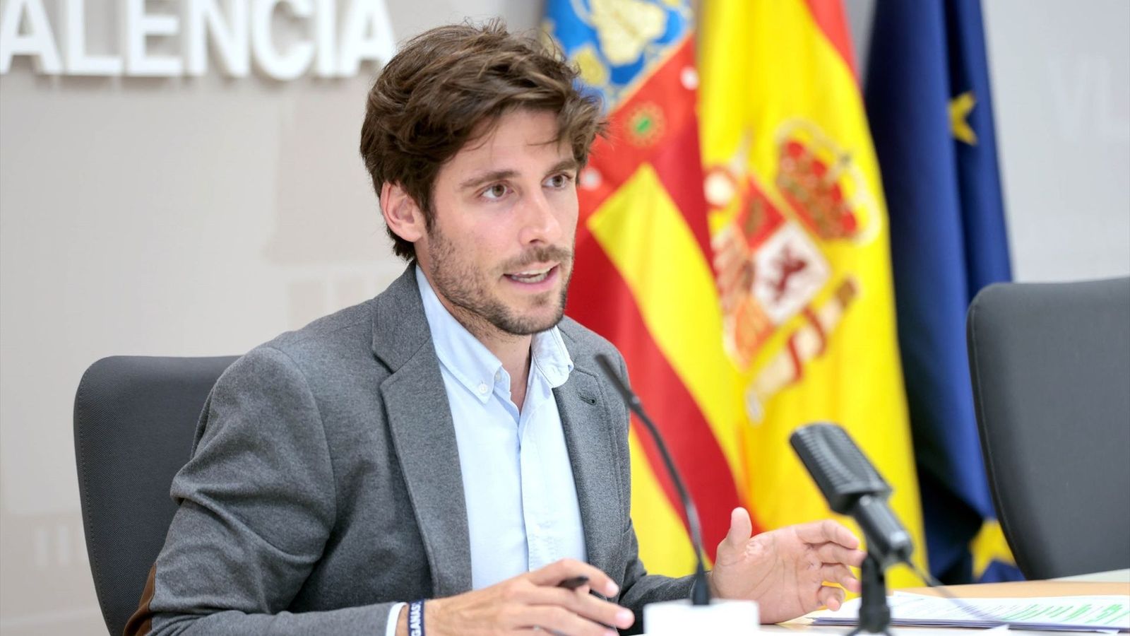 El portaveu del govern local de València, Juan Carlos Caballero (PP), aquest divendres