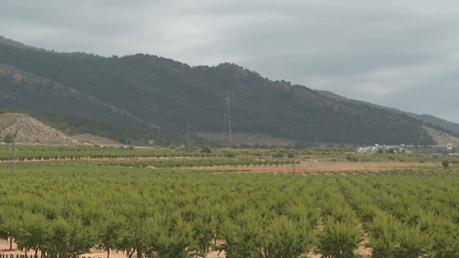 Una imatge de la zona que podria estar afectada pels nous projectes energètics