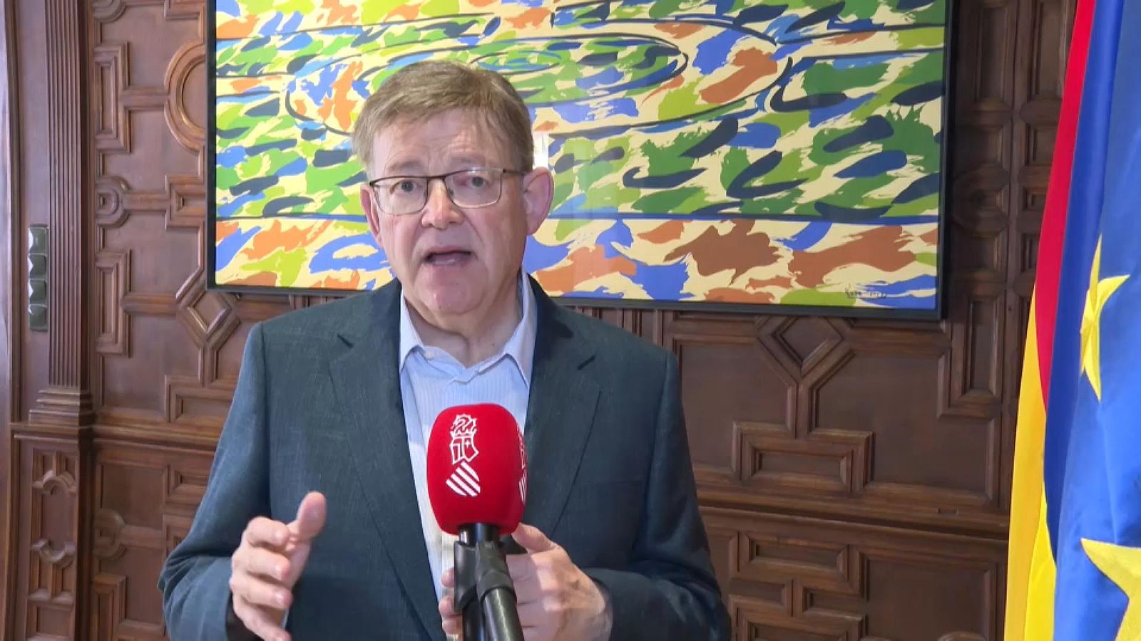 El president Ximo Puig anuncia aquesta mesura des del Palau de la Generalitat