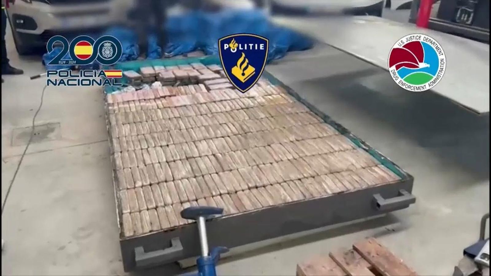 Droga confiscada en l'operatiu policial