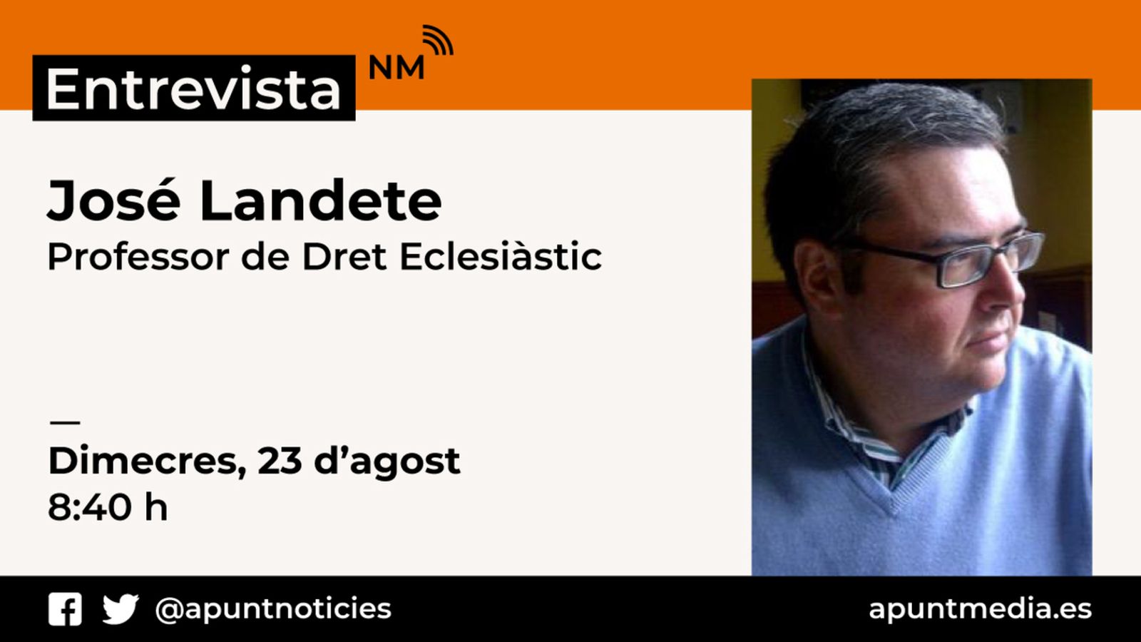 23.08.2018 | Entrevista en profunditat