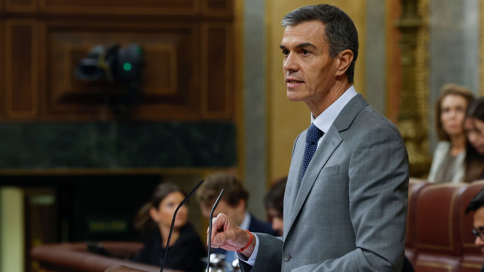 Pedro Sánchez, en el ple del Congrés sobre vivenda del passat divendres