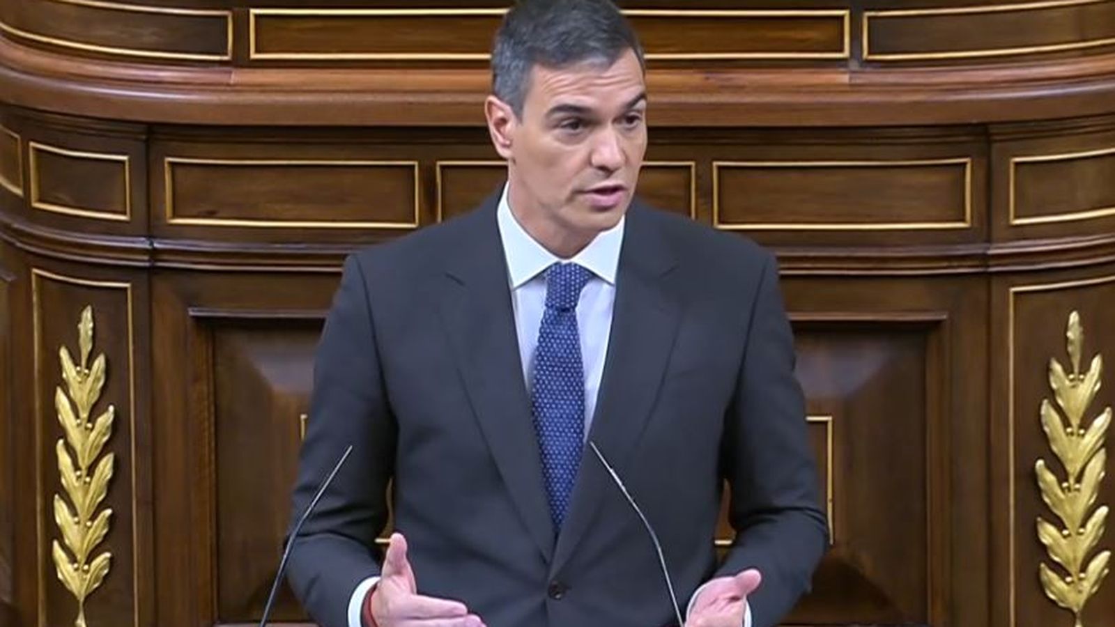 Sánchez, este dimecres, al Congrés