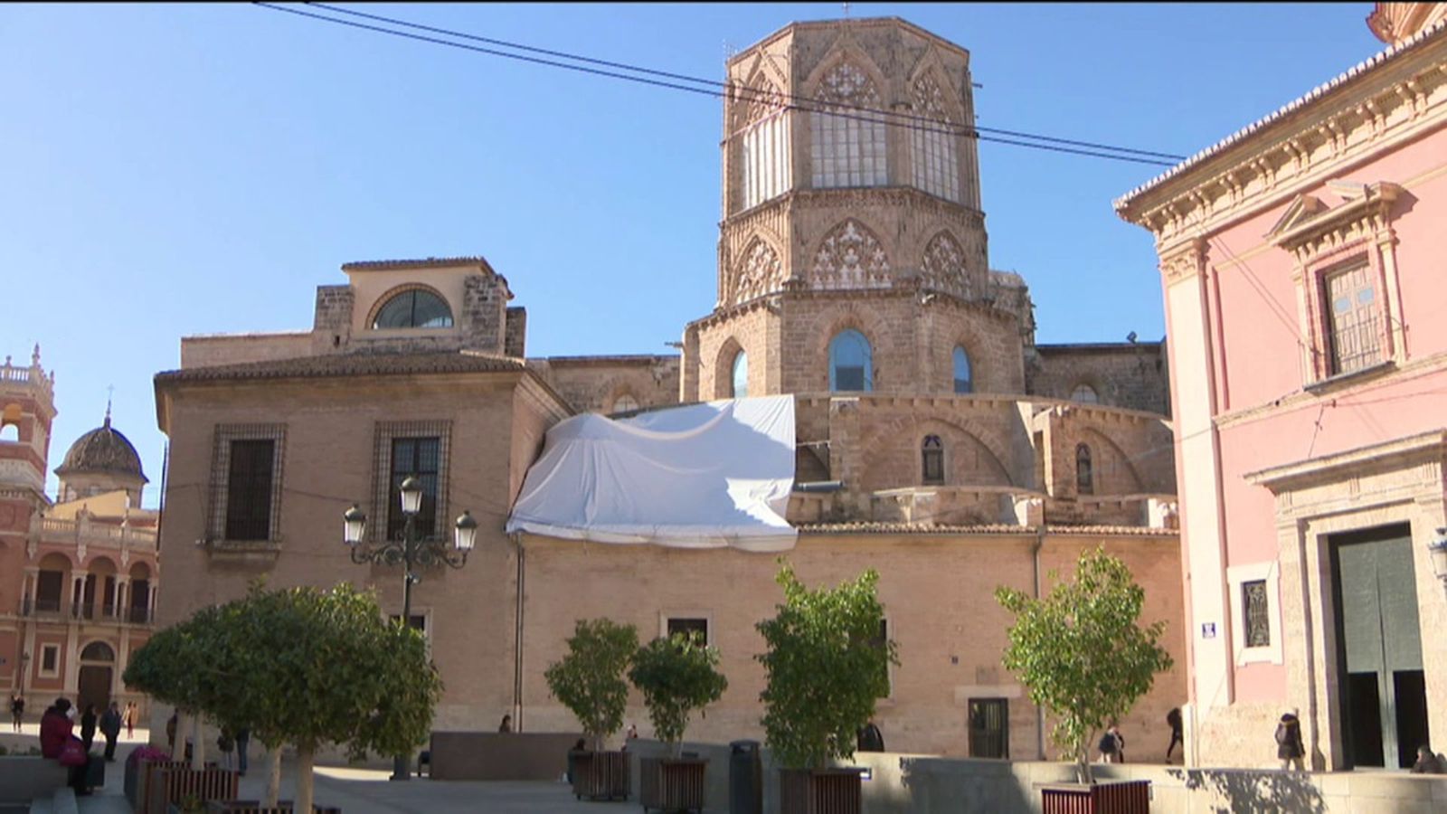 La catedral de València inicia les obres de reparació de filtracions