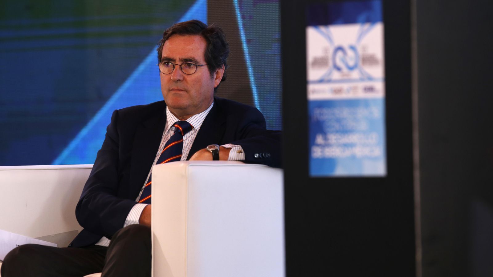 El nou president de la patronal CEOE Antonio Garamendi en una imatge d'arxiu