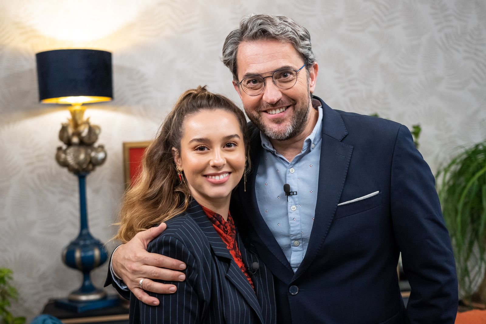 Paula Usero amb Màxim Huerta