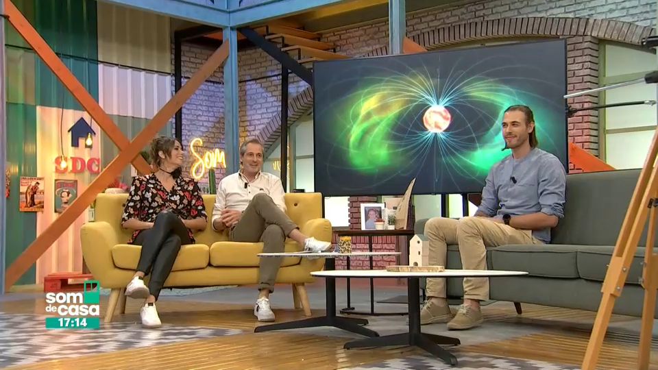 Joan Climent ens mostra les imatges d'un cinturó de radiació en una nana marró Joan Climent ens mostra les imatges d'un cinturó de radiació en una nana marró