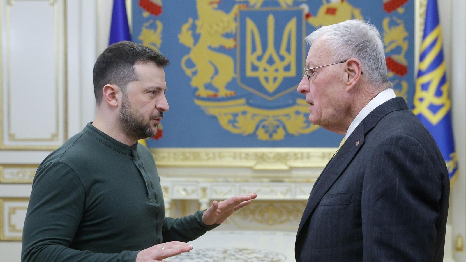 La reunió amb el general retirat Kellogg arriba en un moment d’escalada de la tensió US Special Presidential Envoy for Russia and Ukraine Keith Kellogg visits Ukraine
